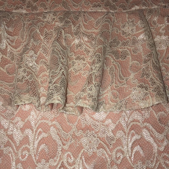 Bodycon Peplum Skirt - Picture 2 of 4